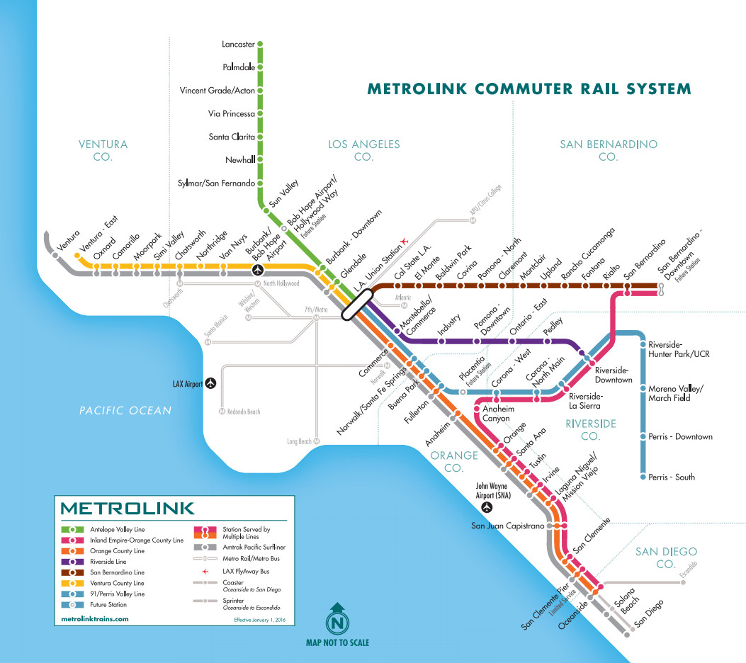 plan metrolink trip