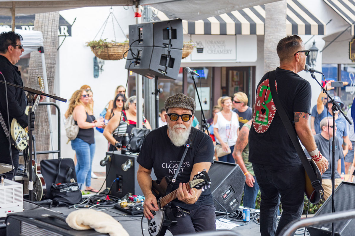 man playing guitar