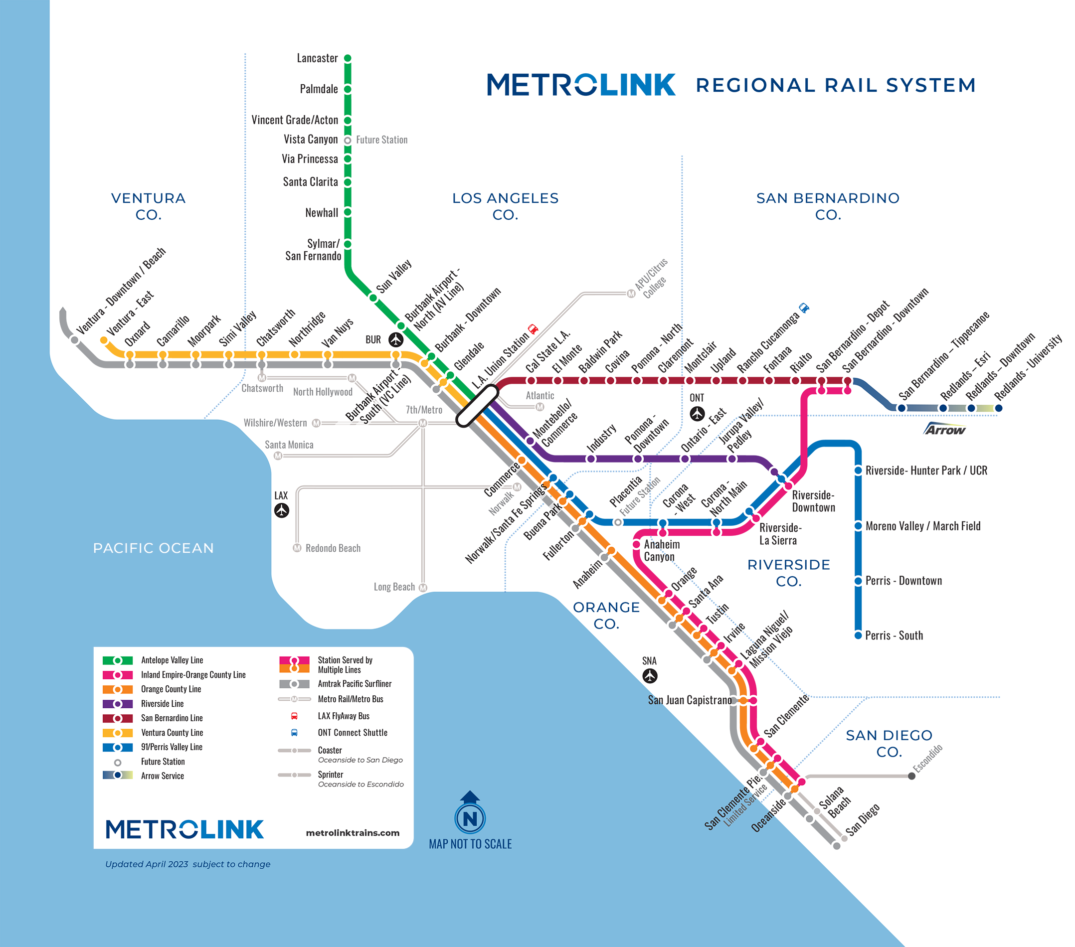 plan metrolink trip