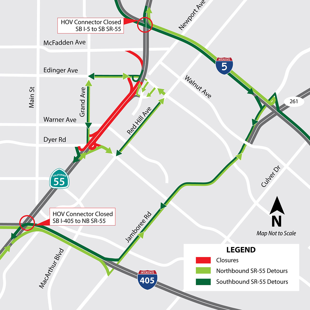 detour map