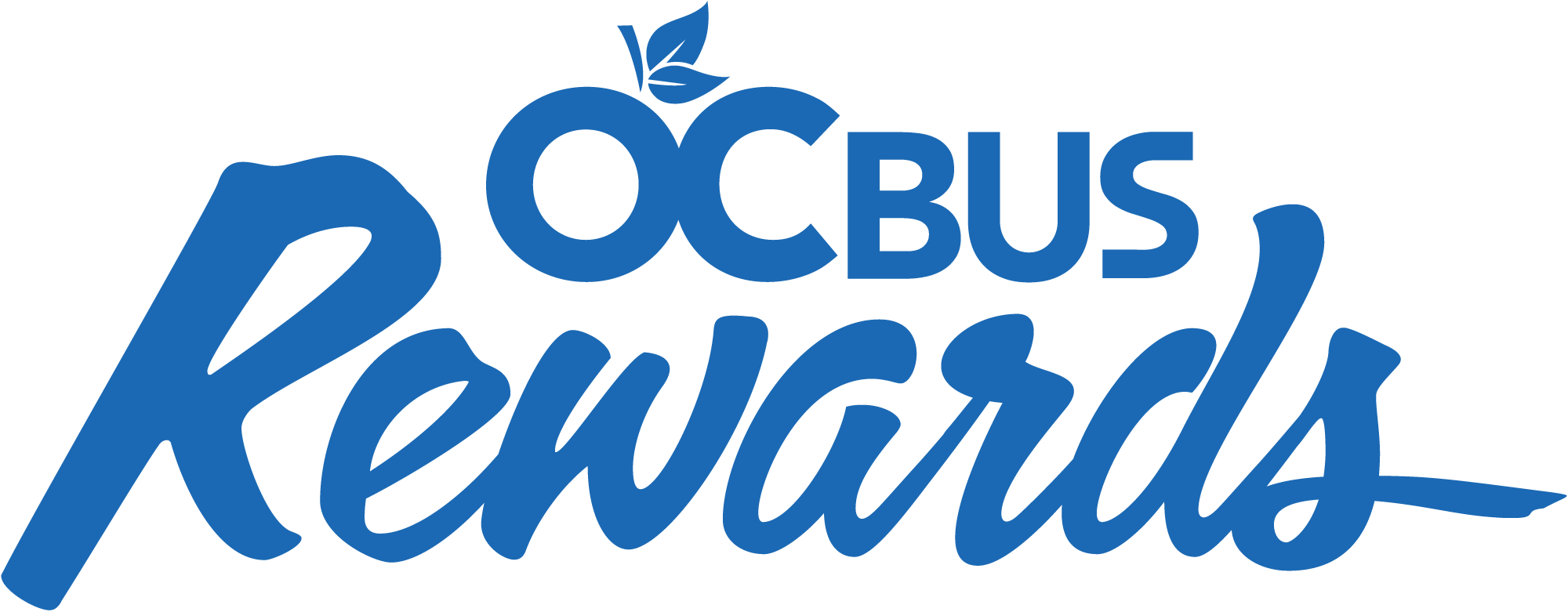 OCBus Rewards Logo - Blue