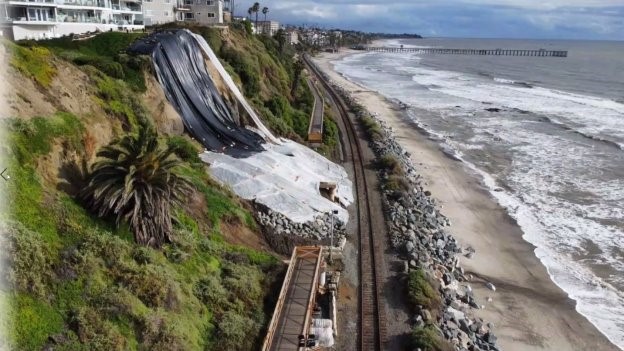 eroding bluffs