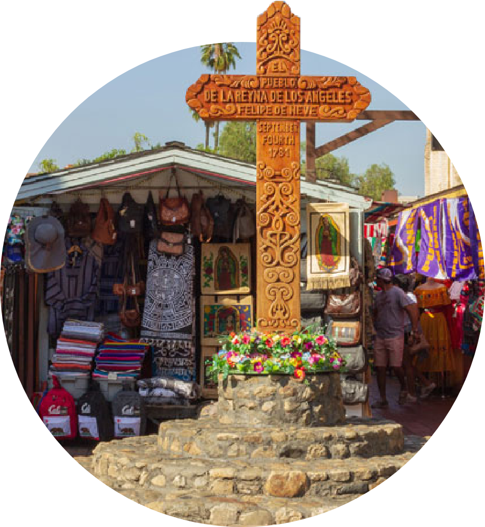 Olvera Street shops